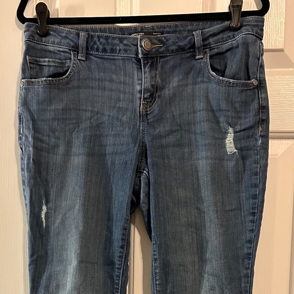 Simply Vera Vera Wang Size 12 Jeans